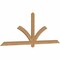 Ekena Millwork Redmond Smooth Timber Gable Bracket, Western Red Cedar, 84"W x 31"H x 1 1/2"D x 3 1/2"F, 9/12 Pitch GBW084X31X0204RED00SWR - alternate 3